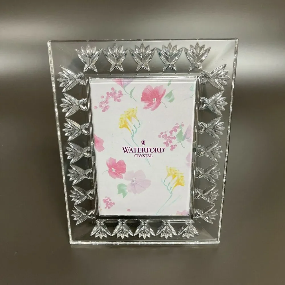 Vintage Waterford Crystal‎ Frame Clear 8 7/8